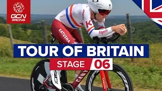 Tour Of Britain Stage 6 2019 Highlights - Individual Time Trial | GCN Racing