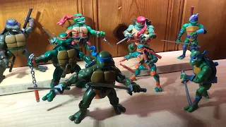 Turtles vs turtles rise vs 2003 Tmnt stop motion