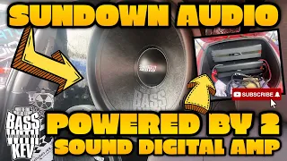 SUNDOWN AUDIO POWERED BY 2 SOUNDIGITAL AMPLIFIERS