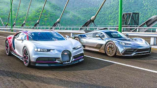 Bugatti Chiron vs Mercedes-AMG ONE (1063 hp) | Forza Horizon 5