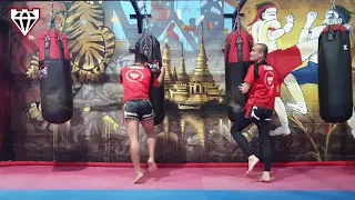 15 Minute Heavy Bag Workout for Muay Thai