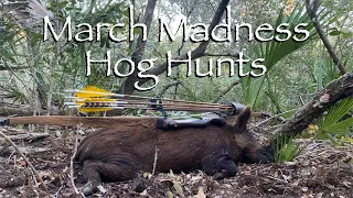 March Madness Hog Hunts-Traditional Bowhunting