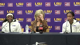 LSU Kim Mulkey WIN over Vanderbilt postgame