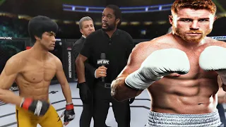 UFC 4 | Bruce Lee vs. Invincible Alvarez (EA Sports UFC 4) - REMATCH