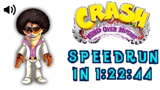 Crash Mind Over Mutant DS Speedrun in 1:22:44 (Live Commentary)