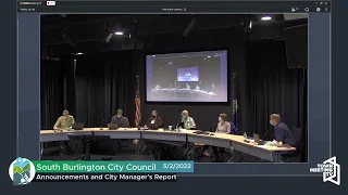 South Burlington City Council - 5/2/2022