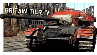 War Thunder: British ground forces Tier IV- review and analysis