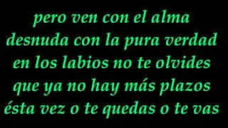 Letra Emmanuel   Ven con el alma desnuda