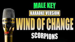 WIND OF CHANGE - Scorpions [ KARAOKE HD ] Male Key