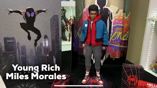 Miles Morales Into the Spiderverse Young Rich Toys 1/6 Figure Review