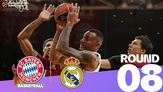 Real finishes strong to win in Munich! | Round 8, Highlights | Turkish Airlines EuroLeague