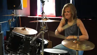 Halápi Katinka - Michael Sembello - Maniac - Flashdance (drum cover)