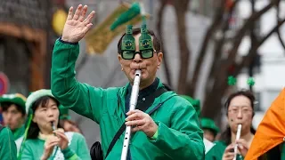 St Patrick's Day parade in Tokyo
