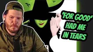 First time hearing FOR GOOD | Wicked Cast Recording REACTION | Kristin Chenoweth , Indina Menzel