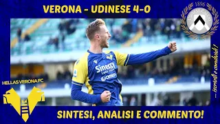 VERONA - UDINESE 4-0: SINTESI, ANALISI E COMMENTO!