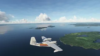 Microdoft Flight Simulator XBOX SERIES X GRUMMAN G-44A WIDGEON Water Landing CYBY