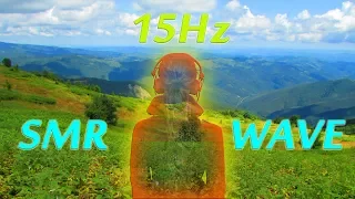 8 Hours Pure SMR 15Hz Binaural Wave For Insomnia, Anxiety and Stress, Alpha Brain Wave