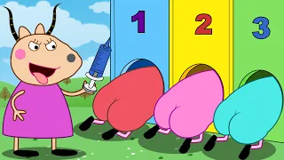 Madame Gazelle's Choice! Please Don't Hurt Peppa? | Peppa Pig Funny Animation