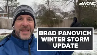Brad Panovich winter storm update: Charlotte covered in sleet & ice