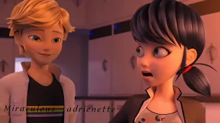 Miraculous🐞🐈⚫ [AMV] Adrienette - get you the moon❤️