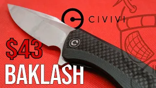 Civivi Baklash | Knife Review/ Torture Test