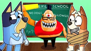 Bluey & Bingo Escape EVIL SCHOOL!