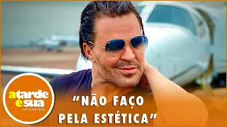 Eduardo Costa relembra acidente aéreo e fala sobre procedimentos estéticos: “Faço pela necessidade”