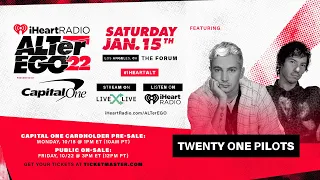 twenty one pilots - iHeartRadio ALTer EGO, The Forum, Inglewood, CA, USA (Jan 15, 2022) HDTV