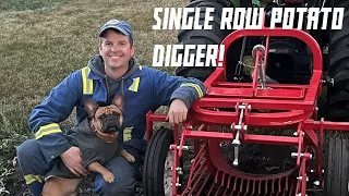 Single Row Potato Digger