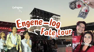 [엔진로그] ENGENE-log| Enhypen FATE in New Clark City| Concert vlog, chaotic lining, close fancam