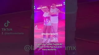 Caló y Litzy cantan 'Formas de amor' en el 90s Pop Tour en la Arena Monterrey