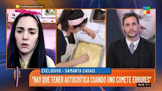 Samanta Casais de Bake Off Argentina: "Nunca sentí que estaba haciendo trampa"