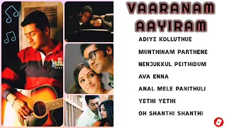 Vaaranam Ayiram Jukebox | Tamil movie jukebox | Tamil Songs Jukebox