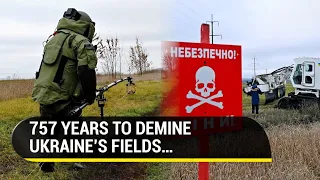 Zelensky Troubles Last For Years After War; Demining Ukraine Could Take 757 Years #russiaukrainewar
