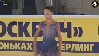 Anastasia Lesnitskaya(2008), SP, 2019.02.25 Moscow Novice Championships