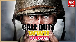 CALL OF DUTY: WW2【FULL GAMEPLAY Campaign Walkthrough】4K60FPS ULTRA | No Commentary