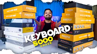 Top 4 Best Gaming mechanical keyboard under and above 5000 | Prime Day Sale | 2023 | Must Watch 🔥