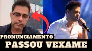 POLÉMICA! Zezé Di Camargo perde a voz e passa o maior VEXAME em publico[noticias atuais] VIRALIZOU.