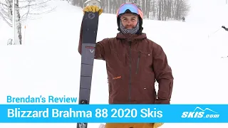 Brendan's Review- Blizzard Brahma 88 Skis 2020- Skis.com