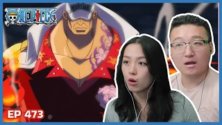 AKAINU VS WHITEBEARD | One Piece Episode 473 Couples Reaction & Discussion