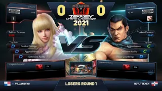 Villansyko (Lili) vs roy_tekken (Feng) TOC 2021 CA Masters: Losers Round 1