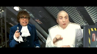 Austin and Dr  Evil defeated Goldmember and won the battle