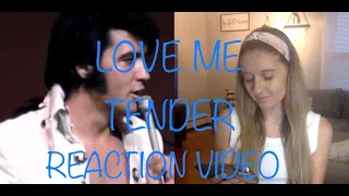 LOVE ME TENDER (Live in Las Vega, 1970) - ELVIS PRESLEY - REACTION VIDEO!