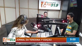 JORNAL DA TERESINA 1ª EDIÇÃO - 27/08/2021