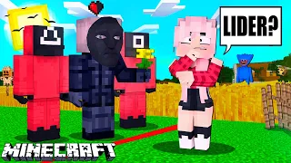 😍POSZEDŁ na RANDKĘ Z DZIEWCZYNĄ jako LIDER ZE SQUID GAME (za mocne) - Minecraft Rodzinka