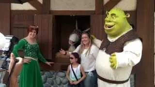 New Shrek, Fiona and Donkey Meet and Greet at Universal Studios Florida