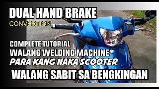 DUAL HANDBRAKE CONVERTION / NO WELDING NEEDED / GAGAAN AT POPOGI PA MOTOR MO