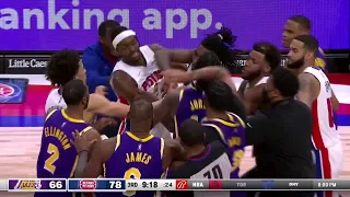 Isaiah Stewart-LeBron James Altercation