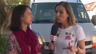 Repórter do Mais Você Leva Tapa na Cara ao Vivo