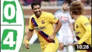 Napoli vs Barcelona 0-4 Goals & Extended Highlights 11/08/2019